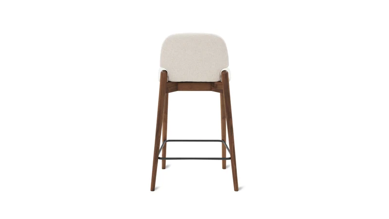 Dine In Counter Stool, Walnut/Dune