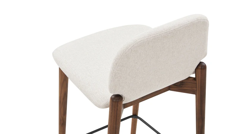 Dine In Counter Stool, Walnut/Dune