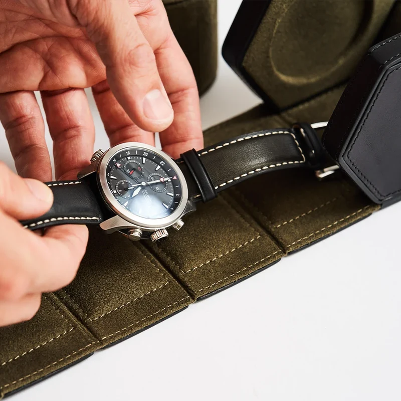 Single Watch Roll - Black