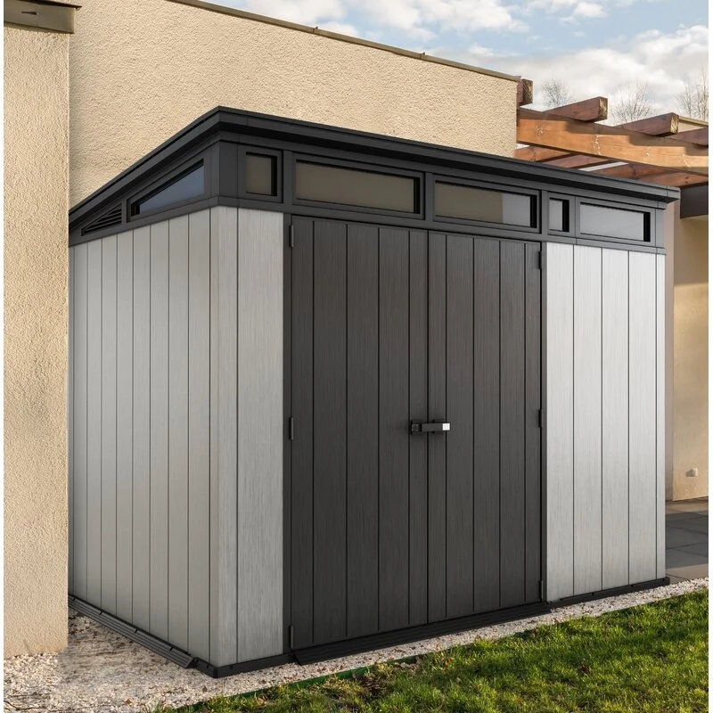 Artisan 9 ft. W x 7.5 ft. D Plastic Storage Shed