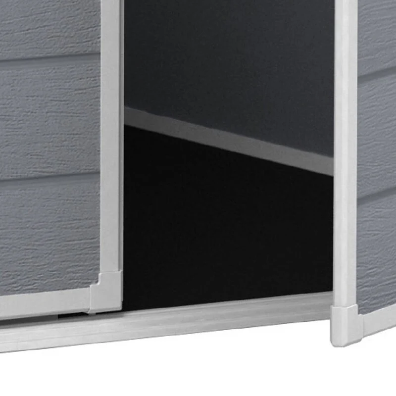 Manor 6 ft. W x 7.5 ft. D Plastic Storage Shed