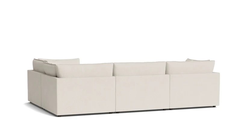Chill Time 4-Piece Modular Sectional Closed, Birch
