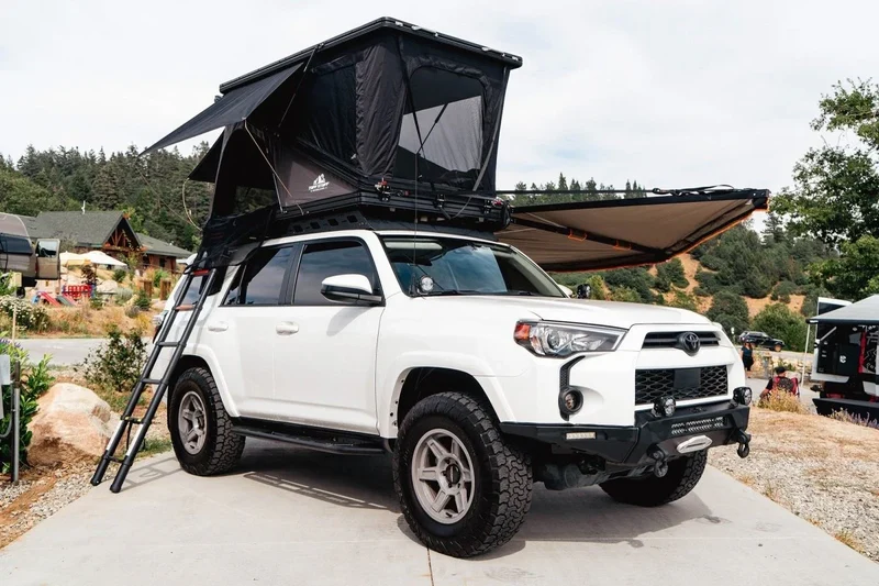 Alpine 51 Hardshell Rooftop Tent, Aluminum, 2 Person, Black