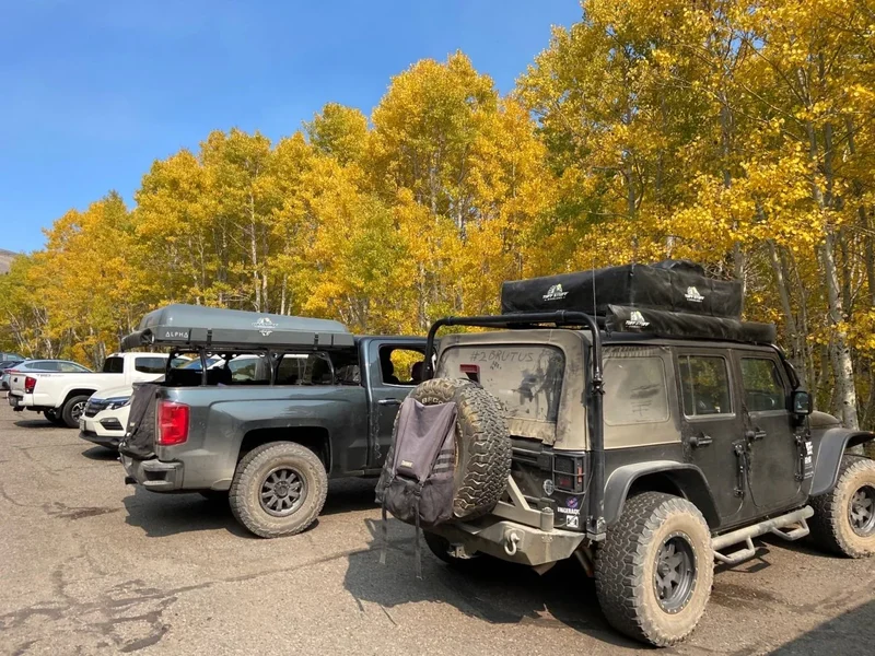 Alpha Hardshell Rooftop Tent, ABS, 2-3 Person, Gray