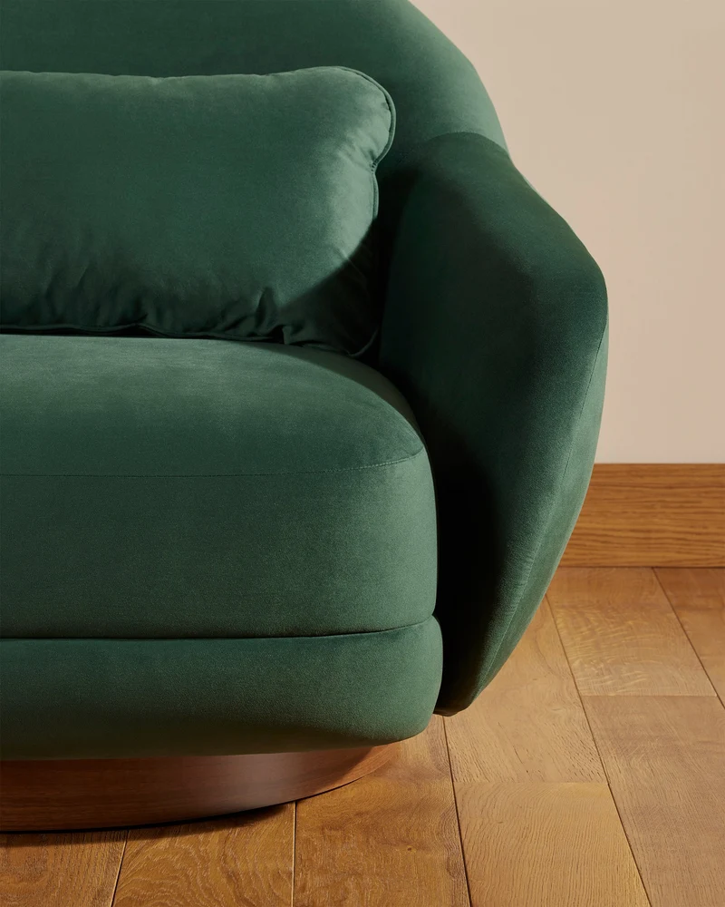 Bozzolo Armchair - Forest Green