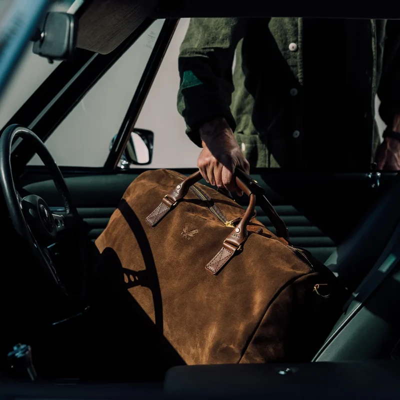 Suede Commuter - Tobacco Brown