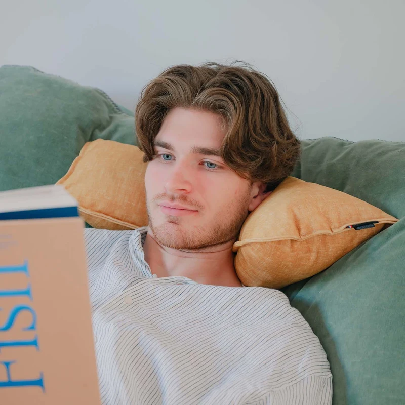 Coussin repose tête et de décoration · EPICUR Zeus (velours)