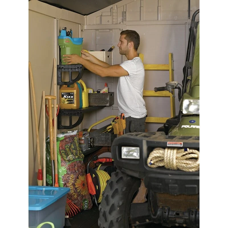 Factor 8 ft. W x 11 ft. D Resin Storage Shed