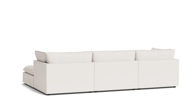Chill Time 4-Piece Modular Sectional, Nomad Snow
