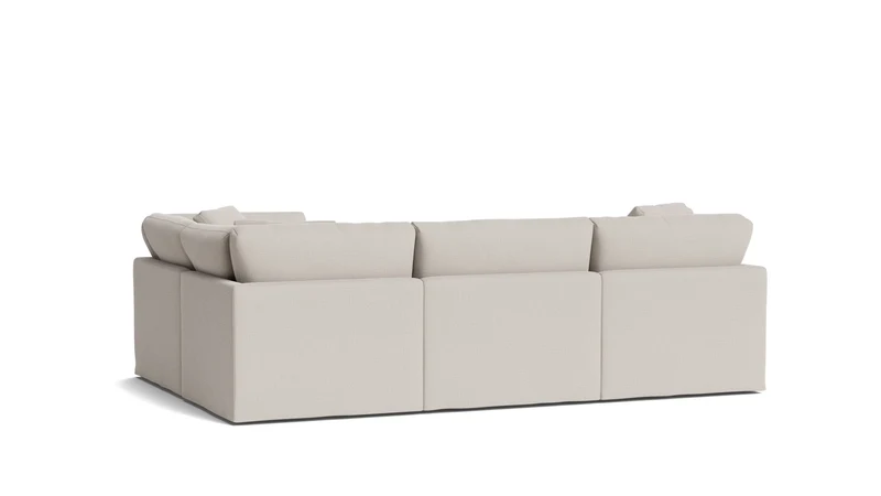 Get Together™ 4-Piece Modular Sectional Closed, Standard, Clay