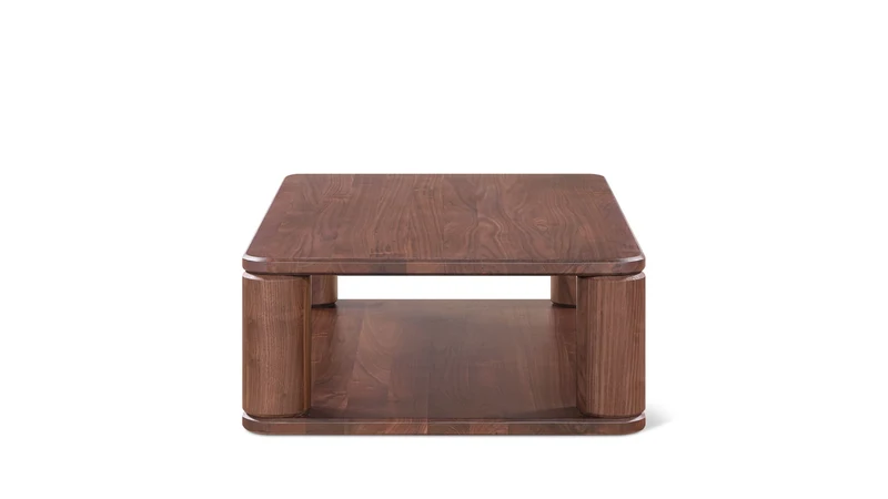 Double Feature Coffee Table, Regular, American Walnut