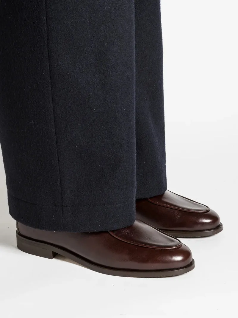JACQUES NEW DARK BROWN LEATHER
