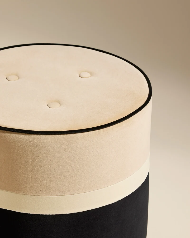 Leo Pouf - Beige
