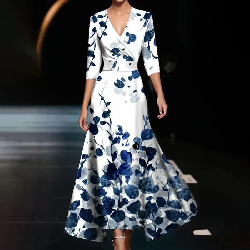 Robe Fluide "Allure Capitale"
