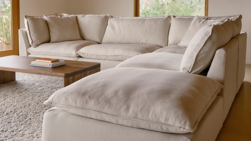 Chill Time 5-Piece Modular Sectional, Birch