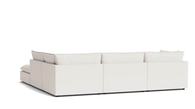 Chill Time 5-Piece Modular Sectional, Nomad Snow