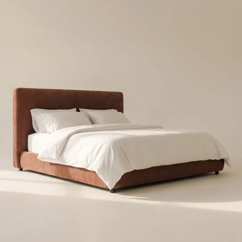 Dream Storage Bed With Tall Headboard, King, Toffee