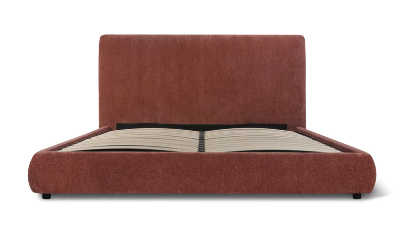 Dream Storage Bed With Tall Headboard, Queen, Toffee