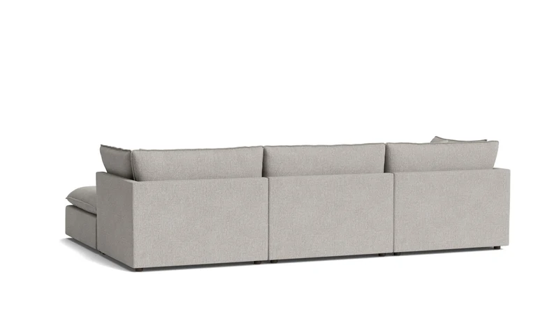 Chill Time 5-Piece Modular U-Shaped Sectional, Heather