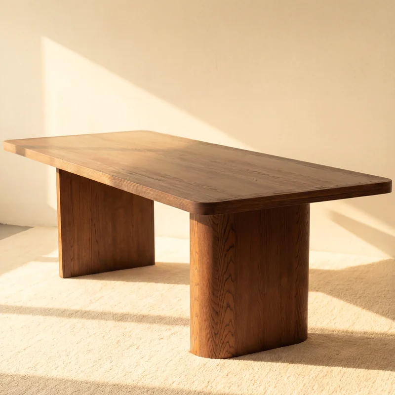 Ovelo Dining Table All-oak construction