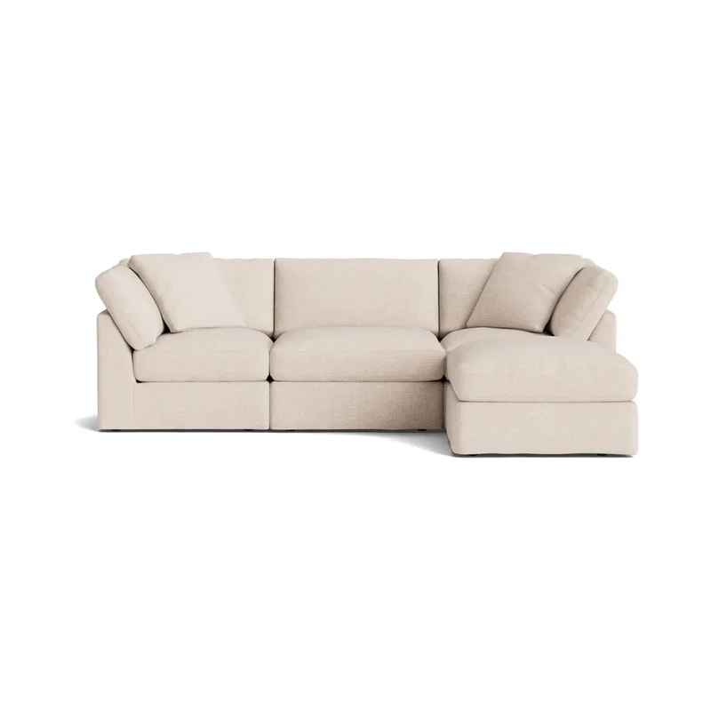 Get Together™ 4-Piece Modular Sectional, Standard, Sunbeam