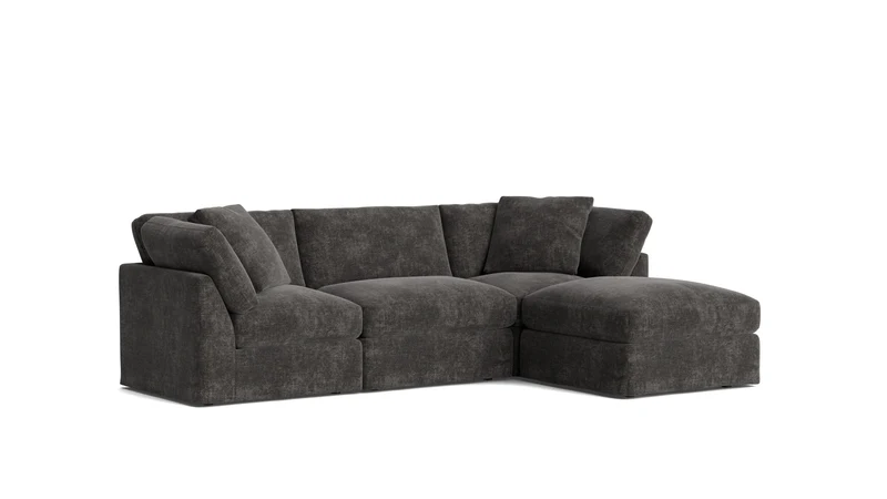Get Together™ 4-Piece Modular Sectional, Standard, Truffle