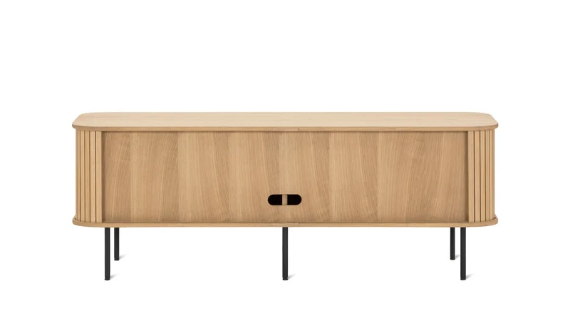 Easy Edge Media Unit, White Oak