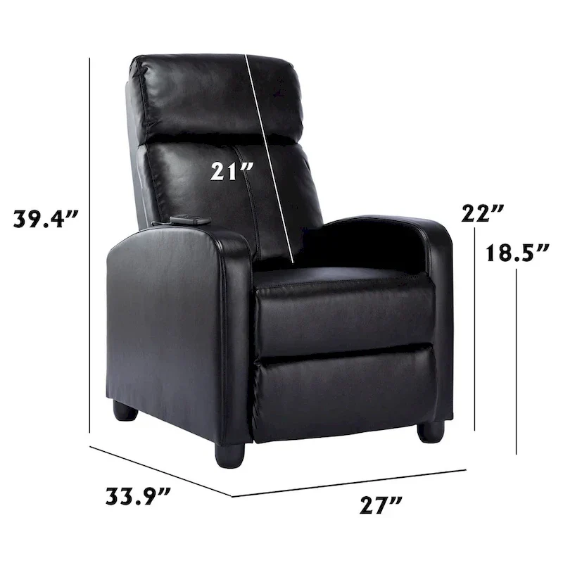 Versatile Push-Back Recliners for Your Living Room