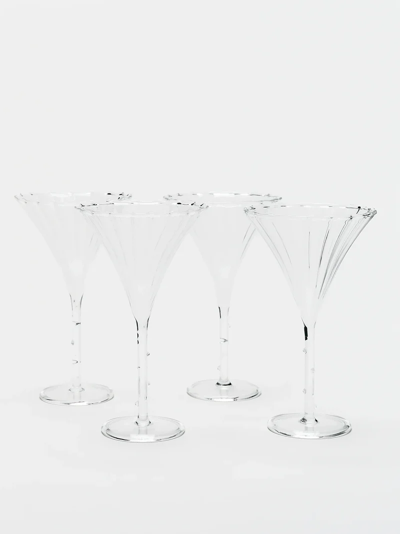 Trumpet Aperitif Glass Set