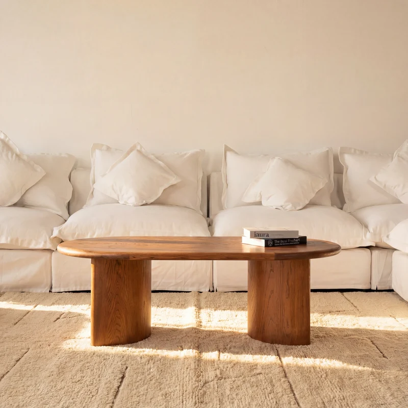 Haven Coffee Table White oak