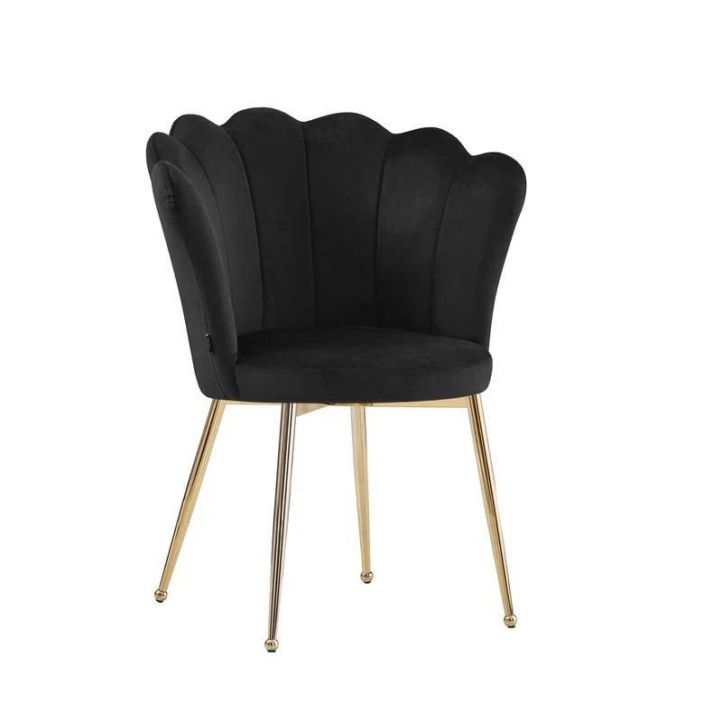 Lots 2 chaises NYMPHEA pied or