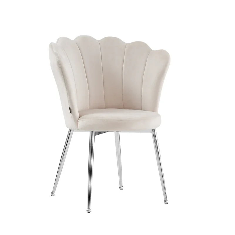 Lots 2 chaises NYMPHEA pied or