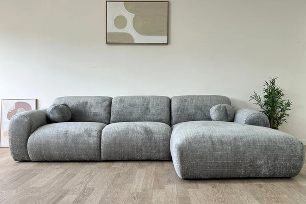Canapé Cloud Tissu Marbella Gris Anthracite