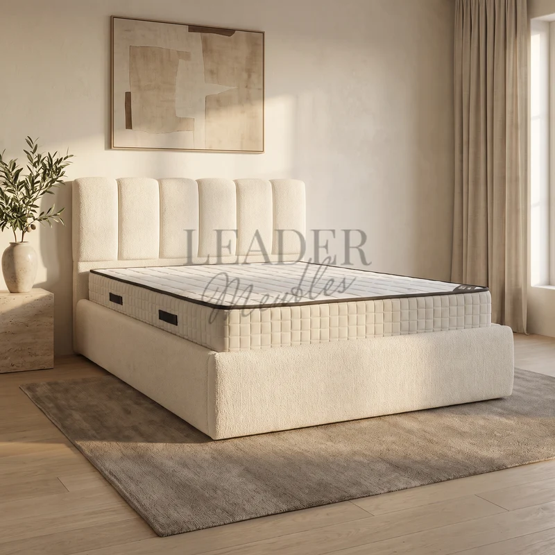 Cadre de lit Julia + Sommier tapissier inclus | Leader Meubles