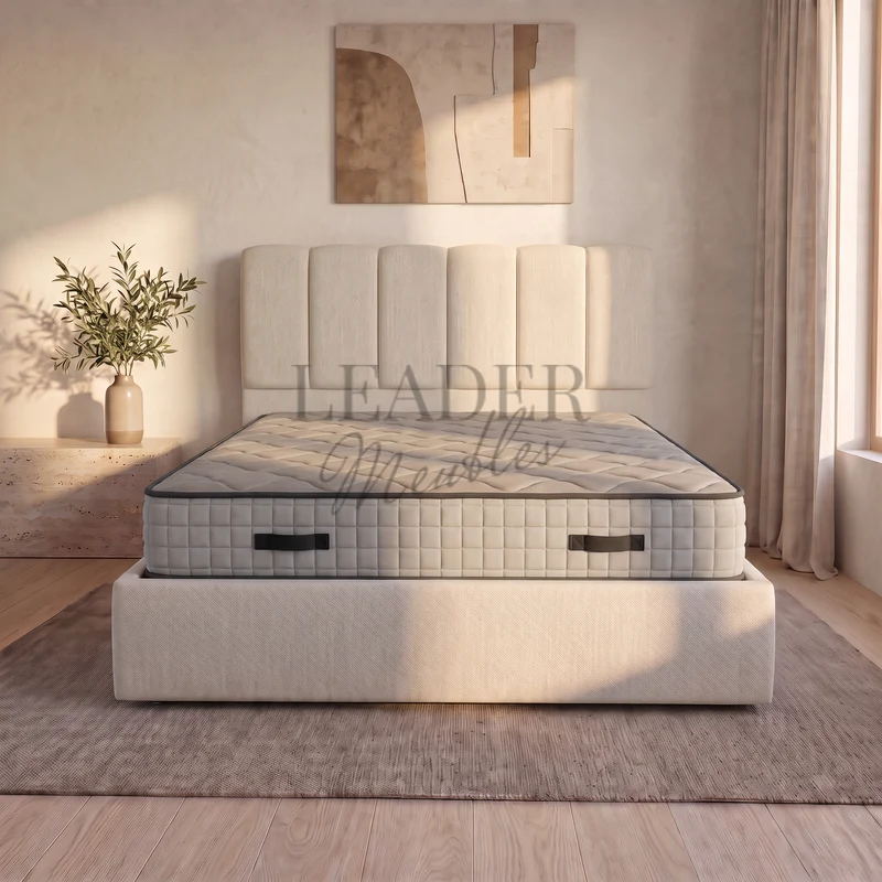 Cadre de lit Julia + Sommier tapissier inclus | Leader Meubles