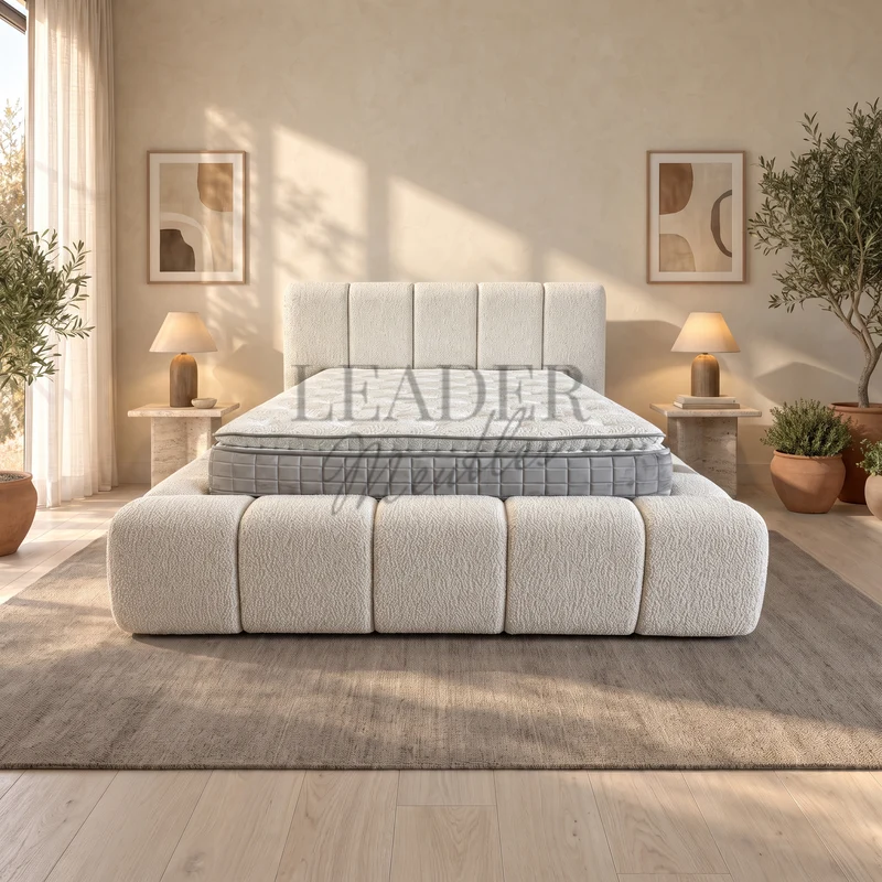 Cadre de lit XXL Dallas 140x190 | Leader Meubles