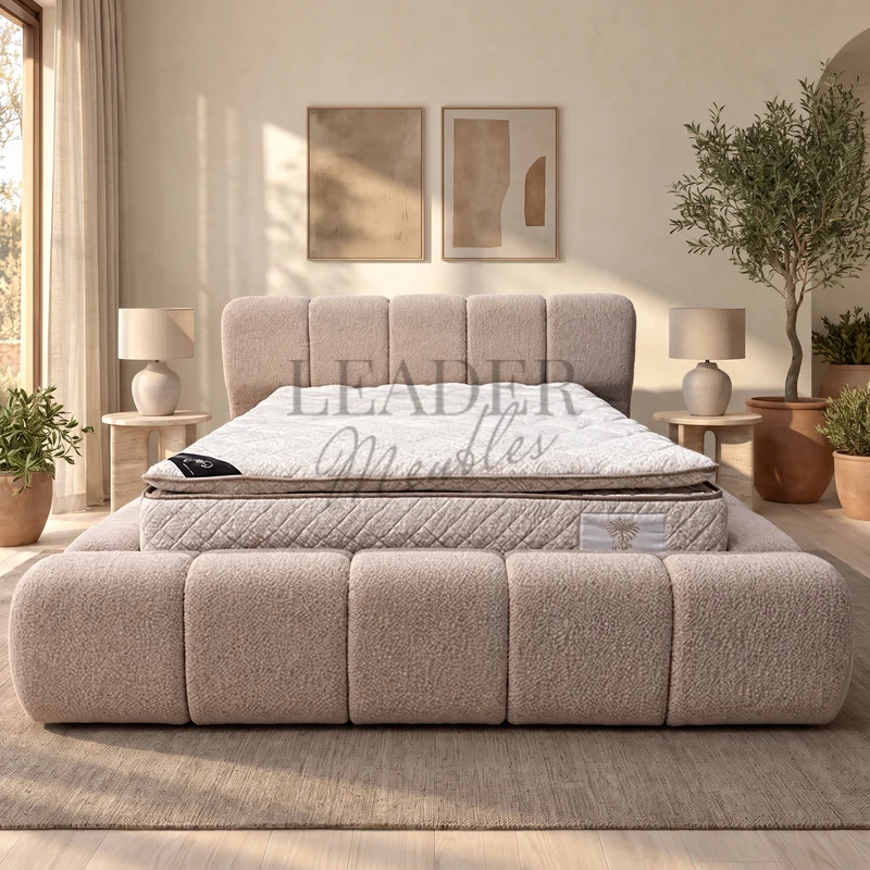 Cadre de lit XXL Dallas 140x190 | Leader Meubles
