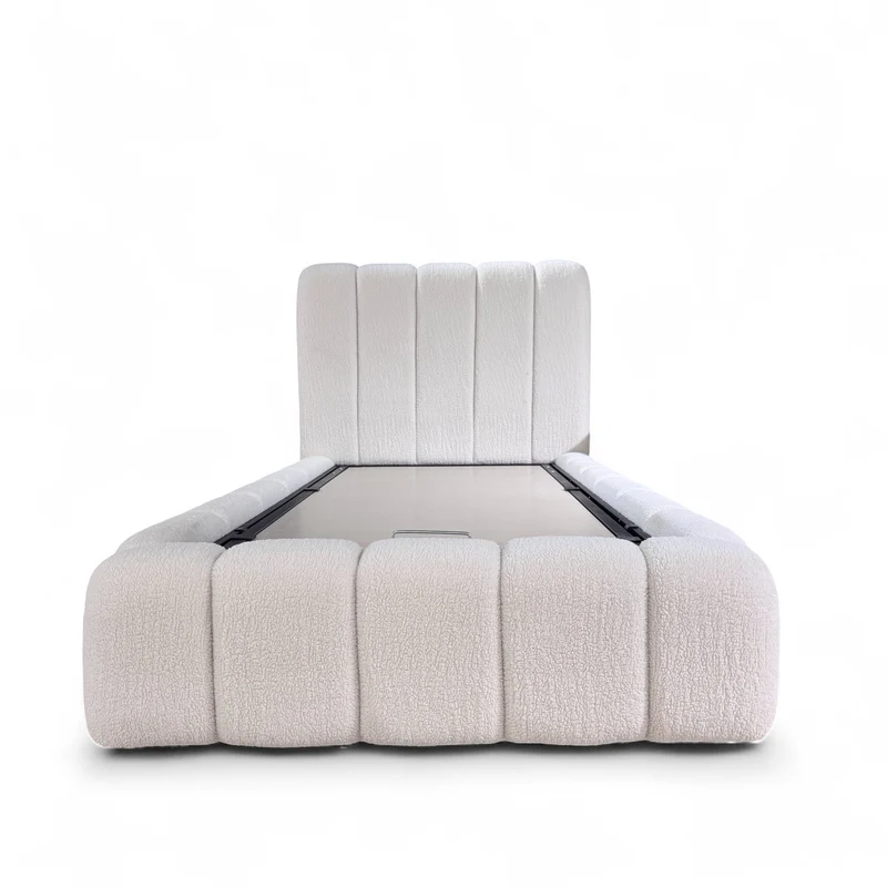 Lit coffre Bubble Dallas 90x190 | Leader Meubles