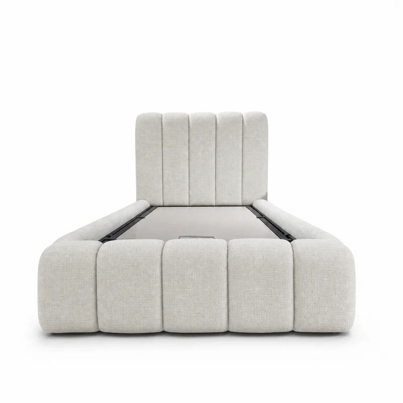 Lit coffre Bubble Dallas 90x190 | Leader Meubles