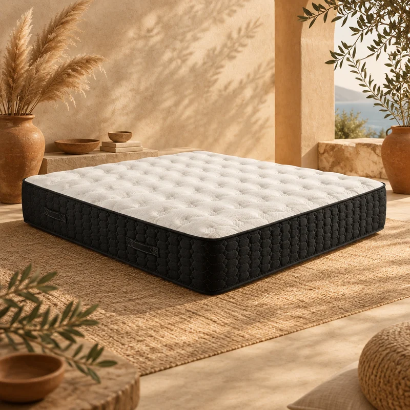 Matelas Premium Luxe Jasmine 30-33cm (ressorts ensachés)