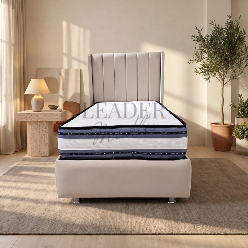 Lit coffre Bari Tokyo 90x190 | Leader Meubles