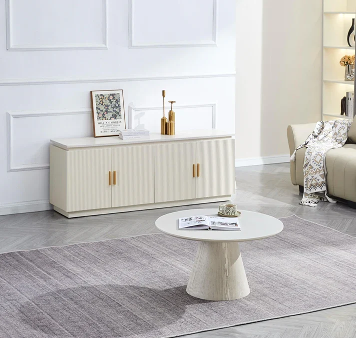 Meuble Tv BAIETA Travertin 160cm