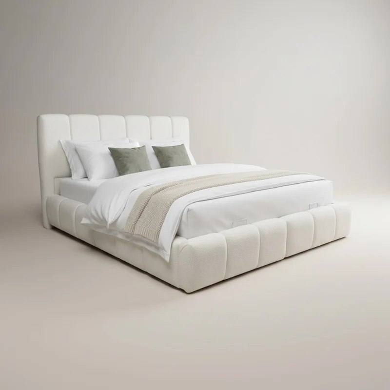Lit coffre Bubble Dallas 160x200 | Leader Meubles