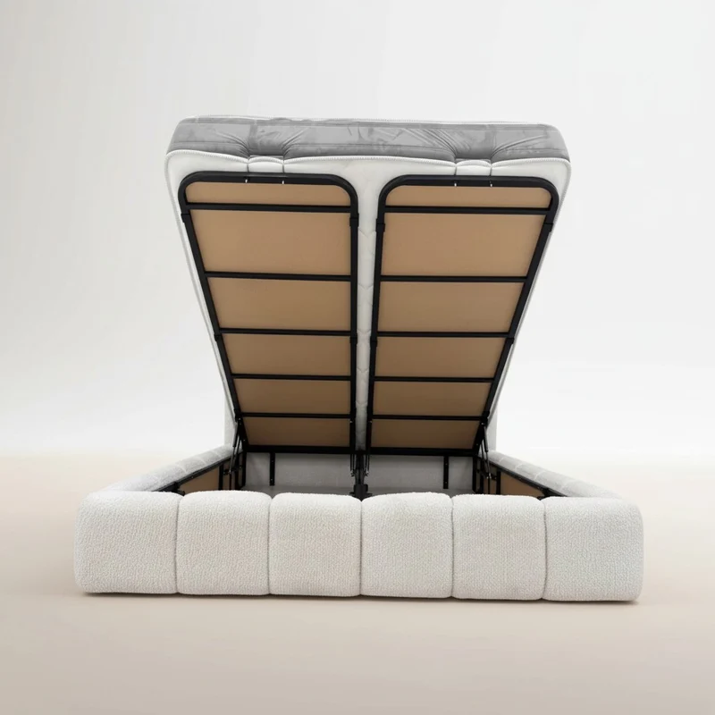 Lit coffre Bubble Dallas 140x190 | Leader Meubles