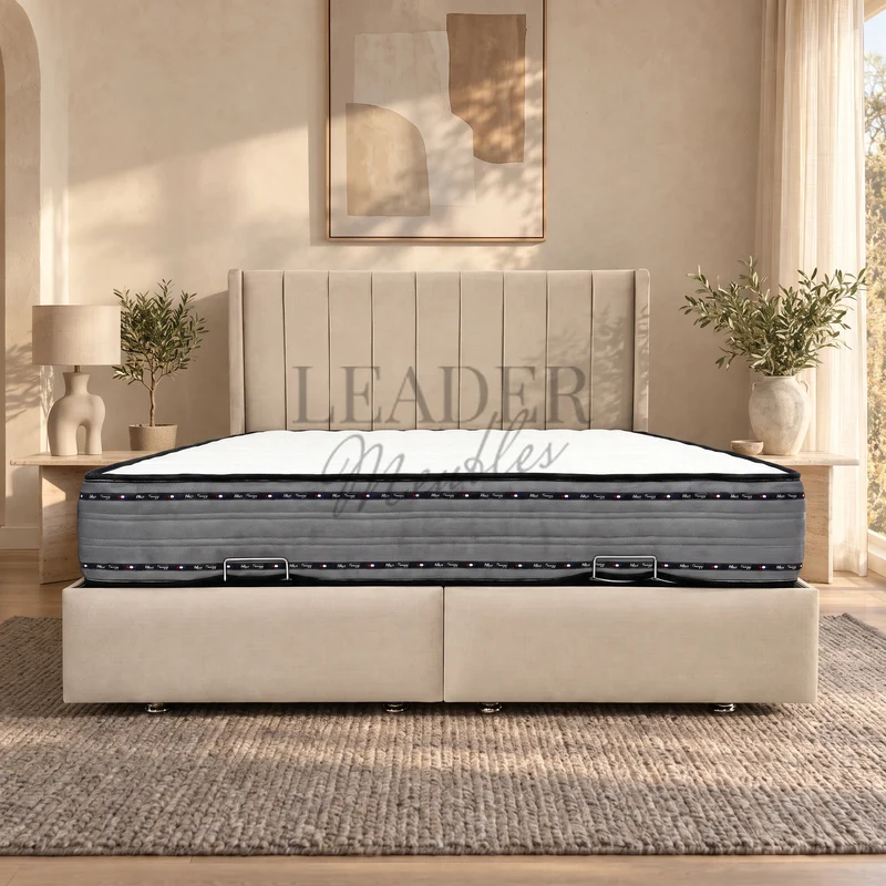 Lit coffre Bari Tokyo 180x200 | Leader Meubles