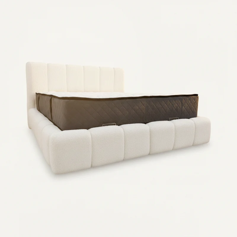 Lit coffre Bubble Dallas 140x190 | Leader Meubles