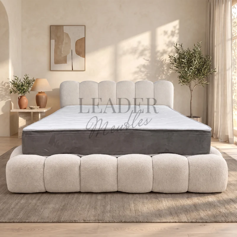 Lit coffre Bubble Toronto 160x200 | Leader Meubles