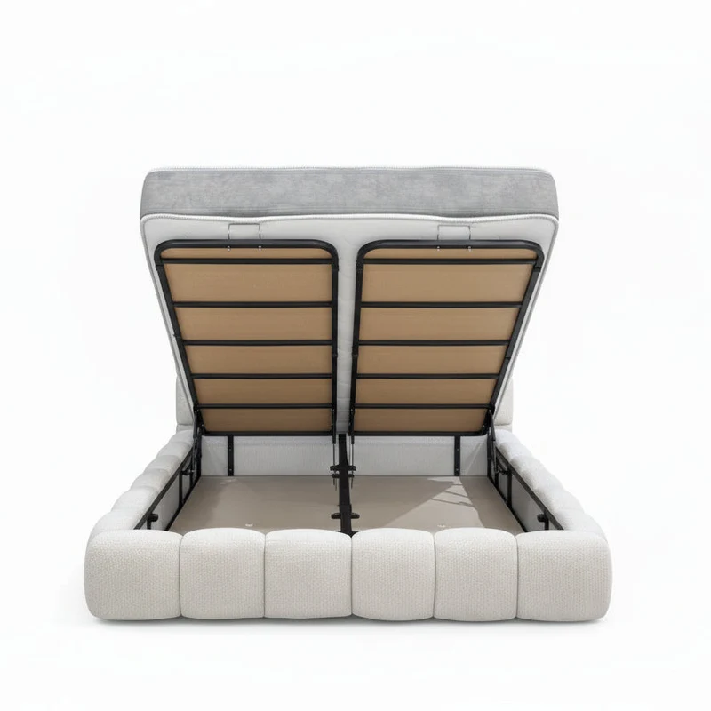 Lit coffre Bubble Toronto 160x200 | Leader Meubles