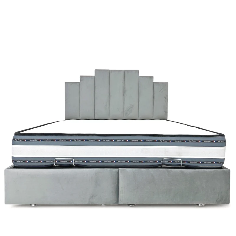 Lit coffre Pyramide 140x190 | Leader Meubles
