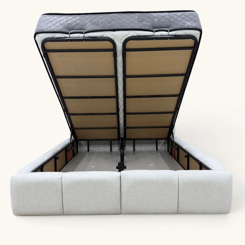 Lit coffre Bubble Oslo 140x190 | Leader Meubles
